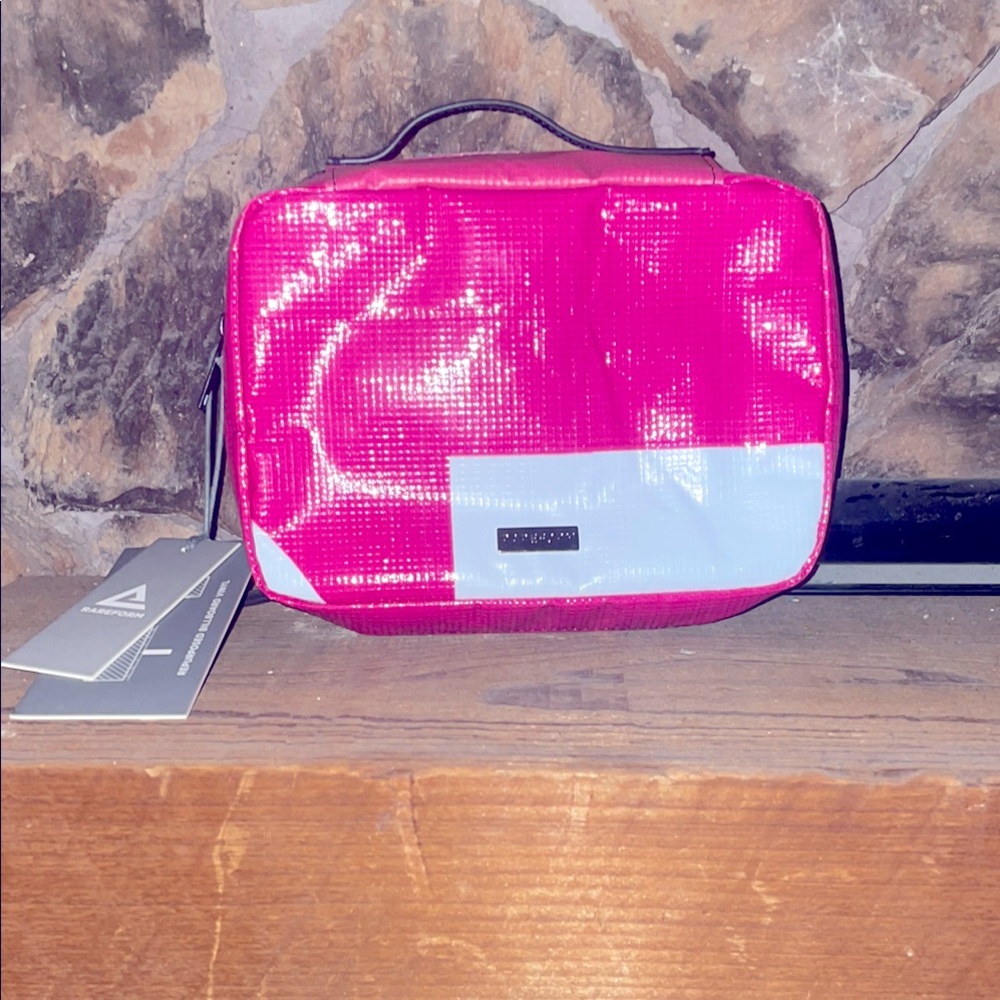 NEW Rareform Pink Vienna Toiletry Bag - Upcycled and Unique